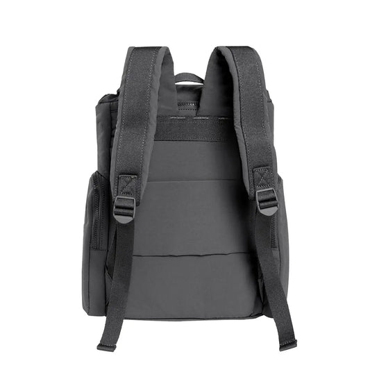 Mochila Cool Capital ONNA 15 Gris Urbana Para Uso Diario