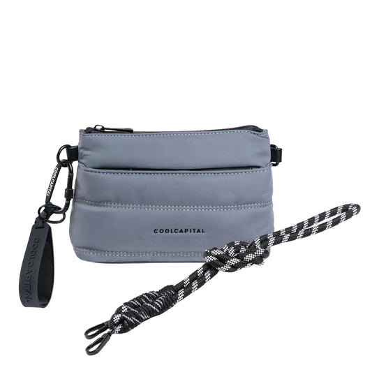 Bolso Bandolera Cool Capital SORA Gris Urbano Uso Diario