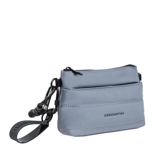 Bolso Bandolera Cool Capital SORA Gris Urbano Uso Diario